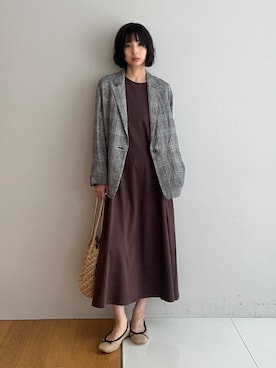 本村 実沙子さん(レディース・166cm)の春コーディネート