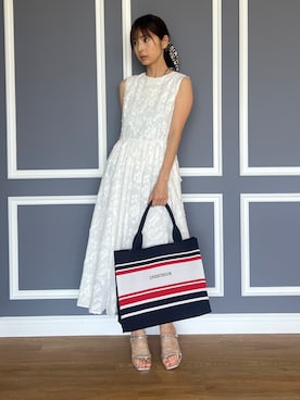 本村 実沙子さん(レディース・166cm)の夏コーディネート