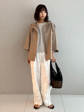 「DRESSTERIOR（ドレステリア）のアイテム」を使った、本村　実沙子さん（レディース・166cm）の春コーディネート