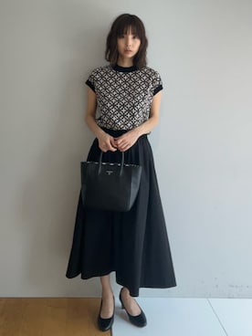 「DRESSTERIOR（ドレステリア）のアイテム」を使った、本村　実沙子さん（レディース・166cm）の春コーディネート