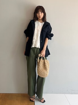本村 実沙子さん(レディース・166cm)の春コーディネート