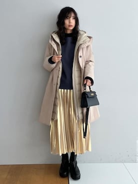 本村 実沙子さん(レディース・166cm)の秋コーディネート