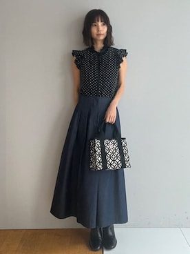 本村 実沙子さん(レディース・166cm)の春コーディネート