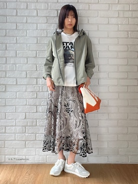 本村 実沙子さん(レディース・166cm)の春コーディネート