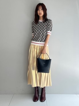 本村 実沙子さん(レディース・166cm)の夏コーディネート