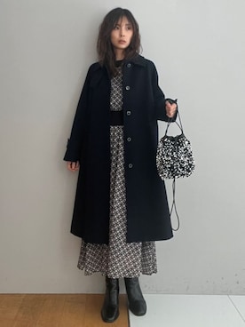 本村 実沙子さん(レディース・166cm)の冬コーディネート