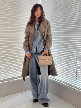 本村 実沙子さん(レディース・166cm)の冬コーディネート