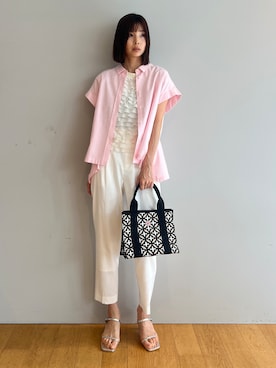 本村 実沙子さん(レディース・166cm)の夏コーディネート
