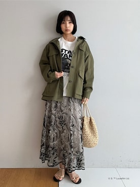 本村 実沙子さん(レディース・166cm)の春コーディネート