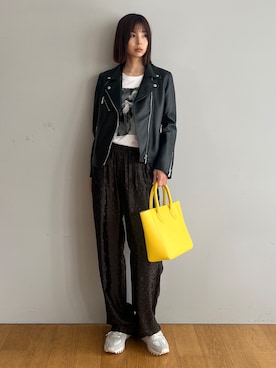 本村 実沙子さん(レディース・166cm)の夏コーディネート