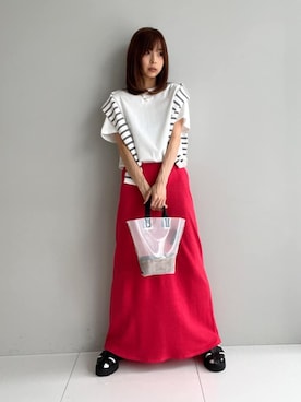 本村 実沙子さん(レディース・166cm)の春コーディネート
