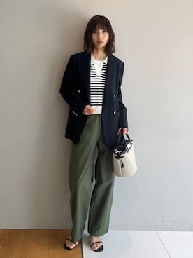 本村 実沙子さん(レディース・166cm)の春コーディネート