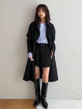 本村 実沙子さん(レディース・166cm)の秋コーディネート
