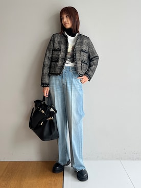 本村 実沙子さん(レディース・166cm)の秋コーディネート