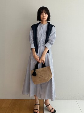 本村 実沙子さん(レディース・166cm)の春コーディネート