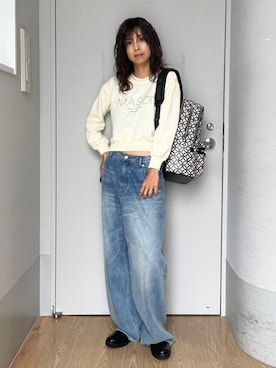 本村 実沙子さん(レディース・166cm)の秋コーディネート
