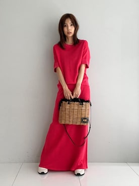 本村 実沙子さん(レディース・166cm)の夏コーディネート