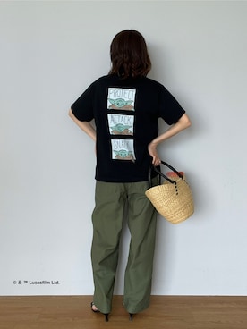 「DRESSTERIOR（ドレステリア）のアイテム」を使った、本村　実沙子さん（レディース・160cm）の春コーディネート