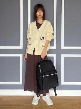本村　実沙子さん（レディース・166cm）の夏コーディネート