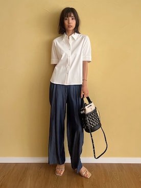 本村 実沙子さん(レディース・166cm)の夏コーディネート