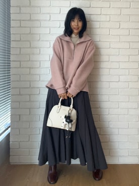 本村 実沙子さん(レディース・166cm)の秋コーディネート
