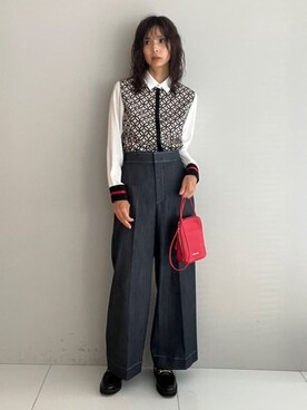 本村 実沙子さん(レディース・166cm)の秋コーディネート