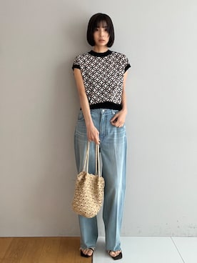 本村 実沙子さん(レディース・166cm)の春コーディネート