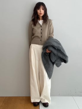 本村 実沙子さん(レディース・166cm)の冬コーディネート