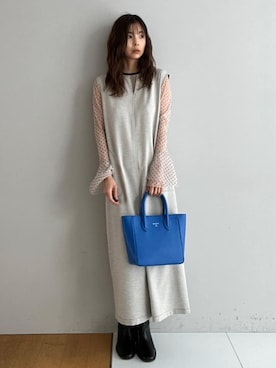 本村 実沙子さん(レディース・166cm)の冬コーディネート