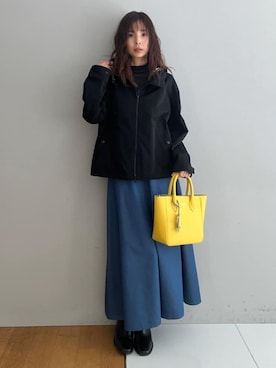 本村 実沙子さん(レディース・166cm)の冬コーディネート
