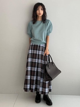 本村 実沙子さん(レディース・166cm)の秋コーディネート