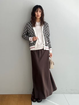 本村 実沙子さん(レディース・166cm)の冬コーディネート