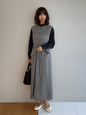 本村 実沙子さん(レディース・166cm)の春コーディネート