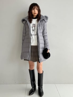 本村 実沙子さん(レディース・166cm)の秋コーディネート