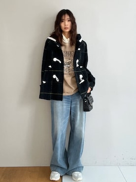 本村 実沙子さん(レディース・166cm)の冬コーディネート