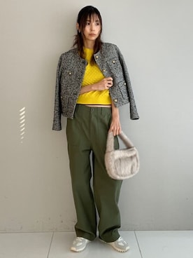 本村 実沙子さん(レディース・166cm)の冬コーディネート
