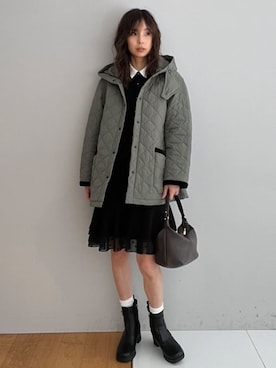本村 実沙子さん(レディース・166cm)の冬コーディネート