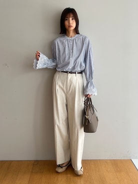本村 実沙子さん(レディース・166cm)の夏コーディネート