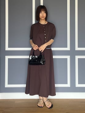 本村 実沙子さん(レディース・166cm)の夏コーディネート