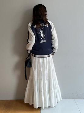 本村 実沙子さん(レディース・166cm)の冬コーディネート