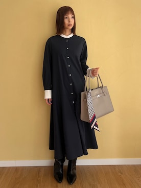 本村 実沙子さん(レディース・166cm)の秋コーディネート