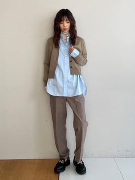 本村 実沙子さん(レディース・166cm)の冬コーディネート