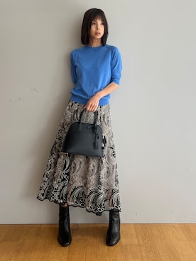 本村 実沙子さん(レディース・166cm)の夏コーディネート