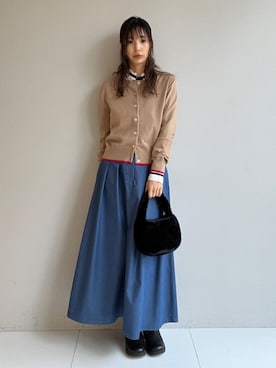 本村 実沙子さん(レディース・166cm)の冬コーディネート