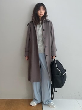 本村 実沙子さん(レディース・166cm)の冬コーディネート