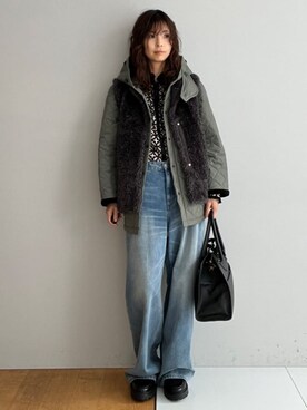 本村 実沙子さん(レディース・166cm)の秋コーディネート