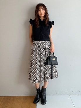 本村 実沙子さん(レディース・166cm)の冬コーディネート