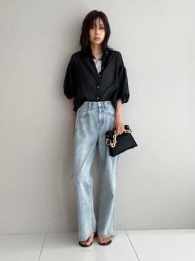 「Kassiopea（カシオペア）のアイテム」を使った、本村　実沙子さん（レディース・166cm）の夏コーディネート
