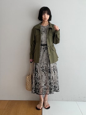 本村 実沙子さん(レディース・166cm)の春コーディネート