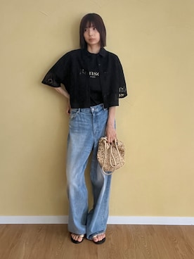 本村 実沙子さん(レディース・166cm)の夏コーディネート